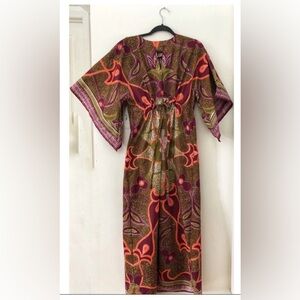Vintage hand made kimono with Indonesian design